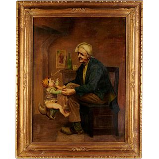 Ernest Edmond Parmentier (attrib.), painting