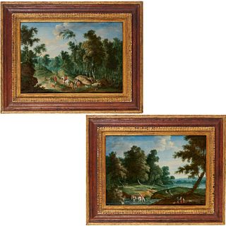 Jan Lodewyck de Wouters (attrib), (2) paintings