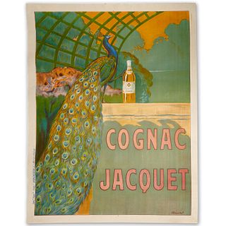 Camille Bouchet, Cognac Jacquet Art Nouveau poster