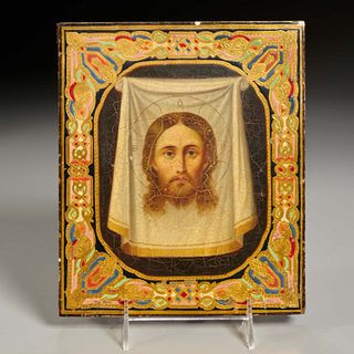 Russian Icon, The Veil of St. Veronica