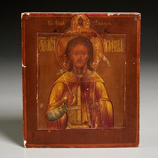 Russian Icon of a Saint