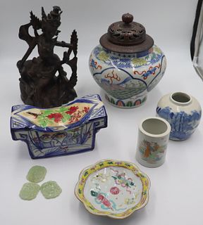 Grouping Of Antique Asian Porcelains.
