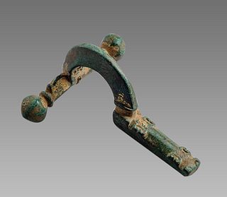 Ancient Roman Gilt Bronze Brooch Fibula c.5th cent AD. 