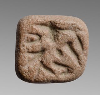Ancient Mesopotamian Jemdet Nasr Seal c.3000 BC. 