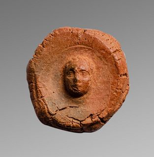 Ancient Roman Terracotta Tessera c.200 AD. 