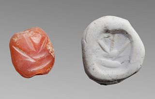 Ancient Western Asiatic Carnelian Stamp Seal c.3000 BC. 