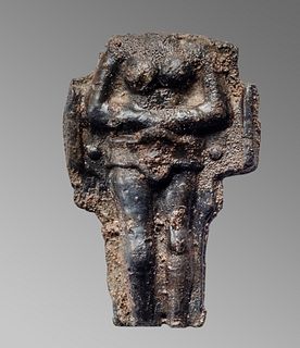 Ancient Asiatic Bronze Female Torso c.10th Cent AD. 