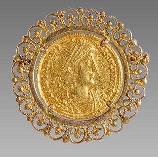 Ancient Roman Empire - Constantius II (337 - 361 A.D.) gold solidus