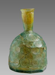 Ancient Sasanian Cut Glass Bottle c.6th century AD. 