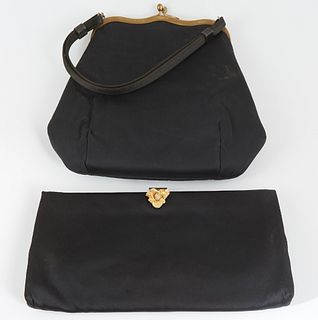 2 Vintage Black Saint Bags