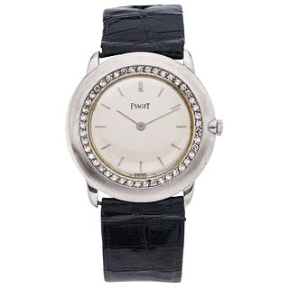 PIAGET WITH DIAMONDS. 18K WHITE GOLD. REF. 930A