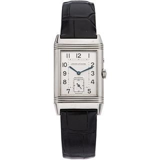 JAEGER-LECOULTRE REVERSO DUO FACE. STEEL 