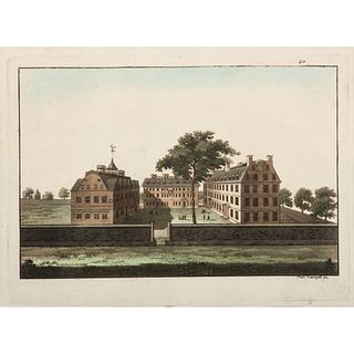 A Harvard Hand-Colored Etching and Magdeburg Engraving