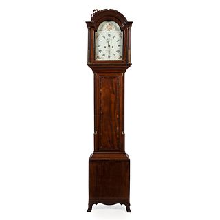 A New England Tall Case Clock