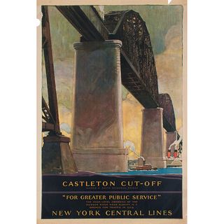 Herbert Morton Stoops (American, 1888-1948), Castleton Cut-Off