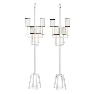 A Pair of Floor Lamps in the Manner of Tommi Parzinger