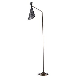 A Leland Perforated Floor Lamp