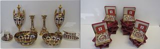 Grouping Of Royal Crown Derby Imari Porcelains