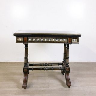French Empire Style Flip Top Game Table