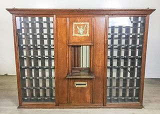 Vintage Post Office Box