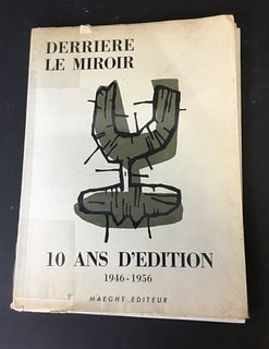 Derriere Le Miroir 10 Ans D'Edition 1946-1956 Book