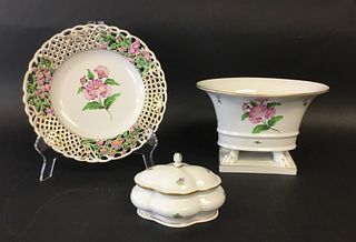 3 Pieces of Herend Porcelain