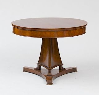 Italian Neoclassical Mahogany Center Table