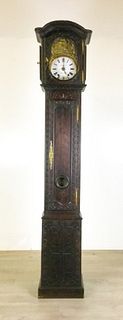 French Morbier Tall Case Clock