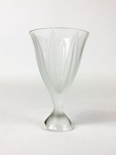 Lalique Campanule Crystal Vase