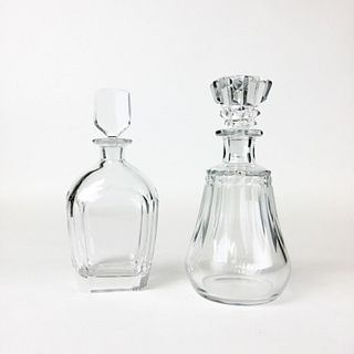 Baccarat & Orrefors Crystal Decanters