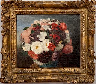 Style of Henri-Théodore Fantin-Latour (1836-1904): Bouquet of Flowers