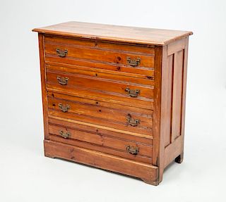 American Eastlake Cherry Chest of Drawers