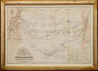 Map of the Towns of Livingston, Germantown and Clermont, 1850