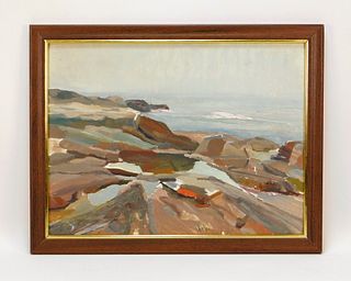 James Elliott Plein Air Coastal Landscape Painting
