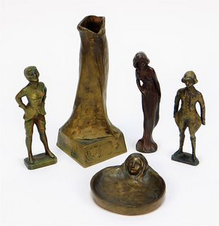 5PC Viennese Figural Bronze Woman Group