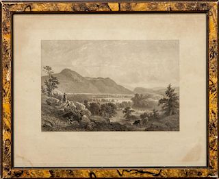 After Asher B. Durand (1796-1886), by James Smillie (1807-1885): Dover Plains