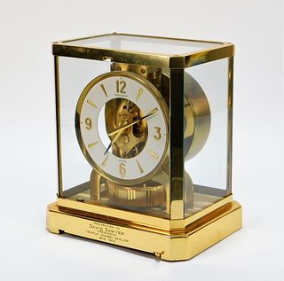 Jaeger LeCoultre Atmos Brass Shelf Clock