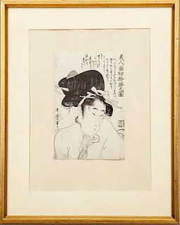 Kitagawa Utamaro (1735-1806): Geishas