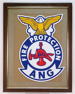 American Air National Guard Fire Protection Crest