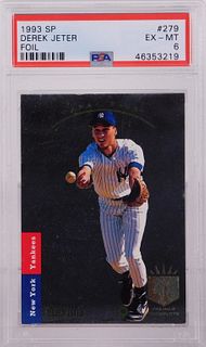 1993 SP Derek Jeter Foil #279 PSA 6 Baseball Card