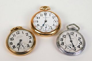 3 Assorted American Pocket Watches