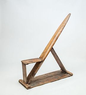 Pine and Elm Plank Chair