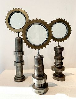 Set of 3 Magiscope Sculptures  by Feliciano Bejar