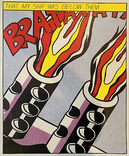 Roy Lichtenstein -As I open Fire- Stedelijk Museum 1964