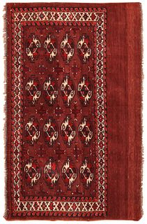 Antique Turkeman Yomud rug, Turkmenistan , 2 ft 6 in x 3 ft 9 in