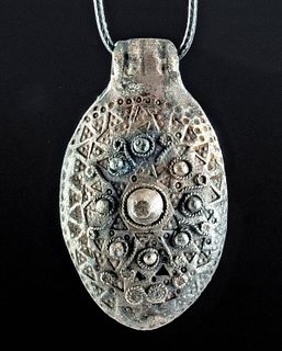 Gorgeous Viking Silver Pendant