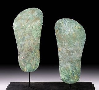 Moche Brass Royal Burial Sandals