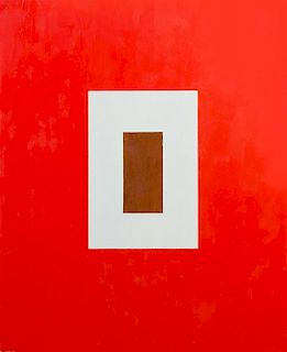 * Nicholas Wilder, (American, 1938 - 1989), Red, White and Gold