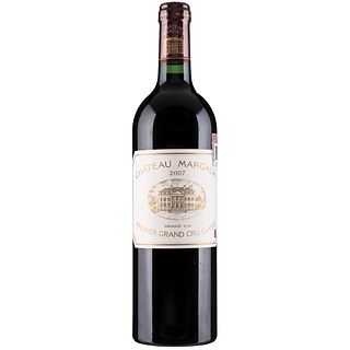 Château Margaux. Cosecha 2007 Grand Vin.  Premier Grand Cru Classé. Margaux. Nivel: llenado alto.