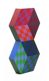 Victor Vasarely, (French/Hungarian, 1906-1997), Axo